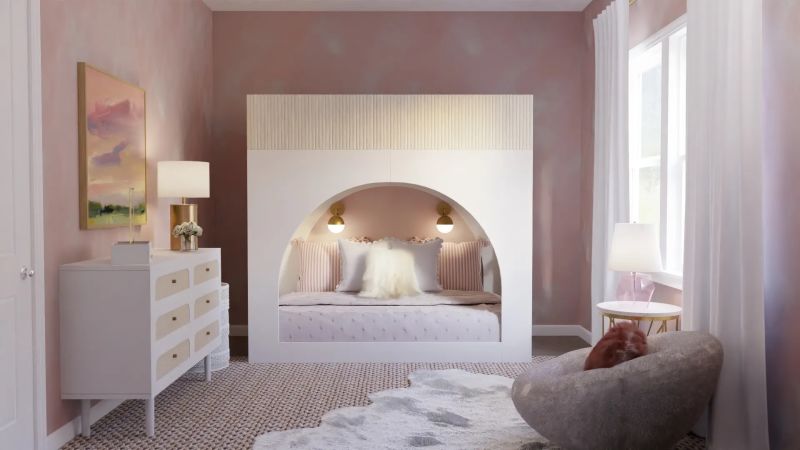 Glam Teen Bedroom Design By Spacejoy
