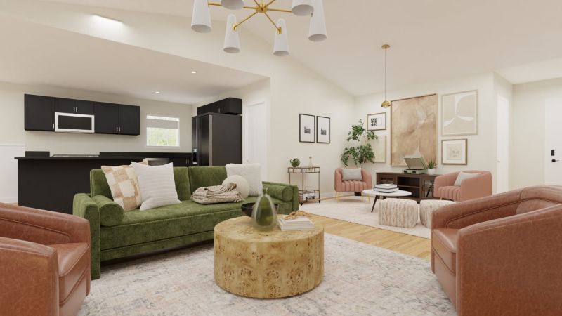 living room design by spacejoy