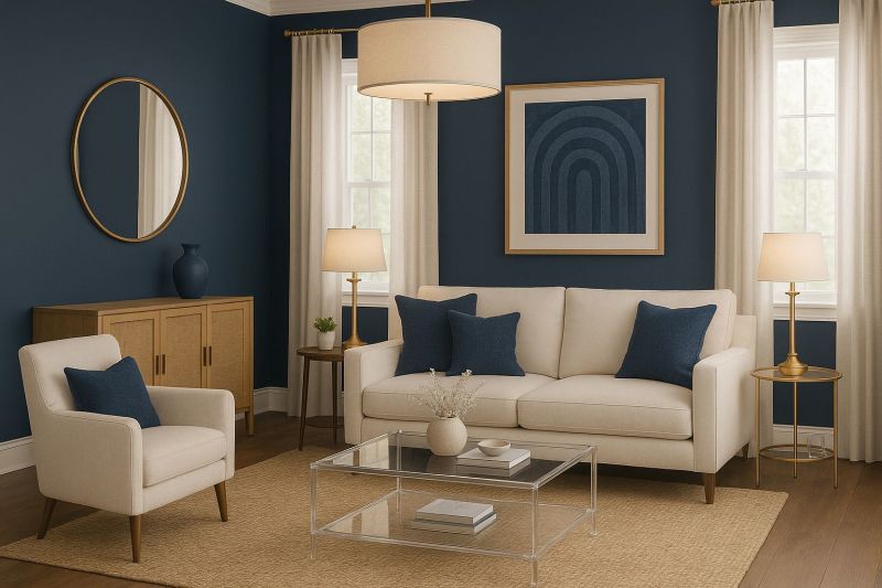 living room design by spacejoy 