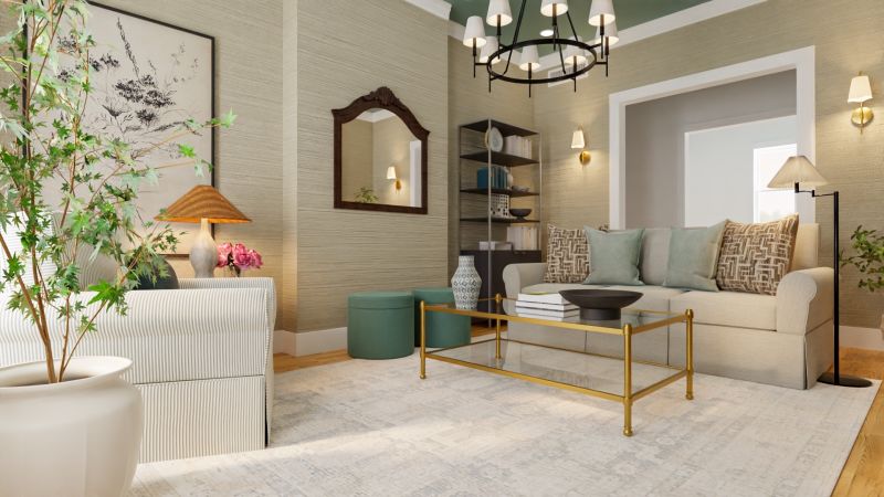 Living room design by spacejoy 
