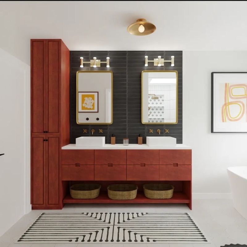 Bathroom design by spacejoy