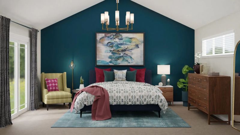 bedroom designed by spacejoy