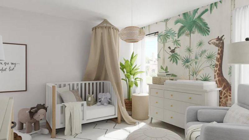 nursery designed by spacejoy