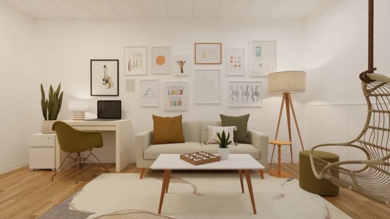 boho living room design