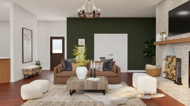 living room design by spacejoy