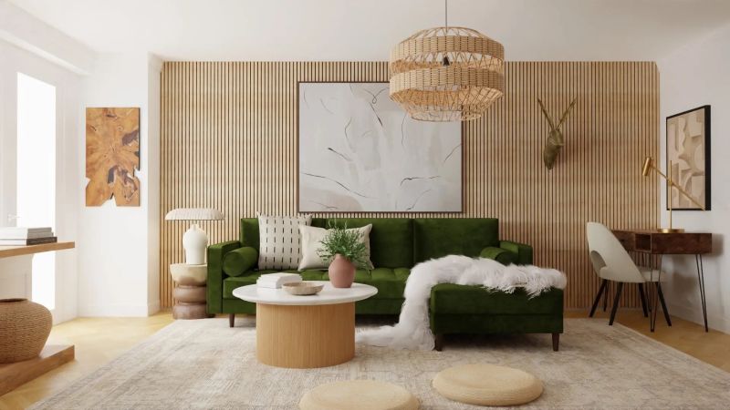 living room design by spacejoy
