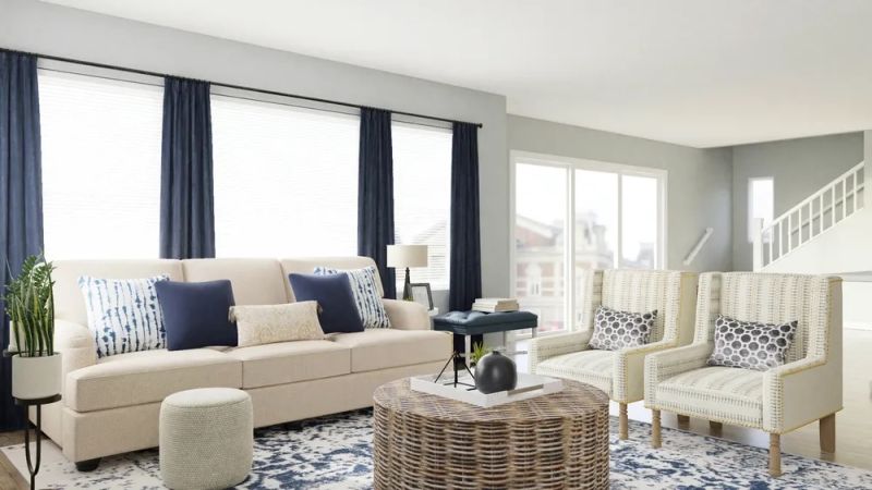 coastal inspired living room design by spacejoy