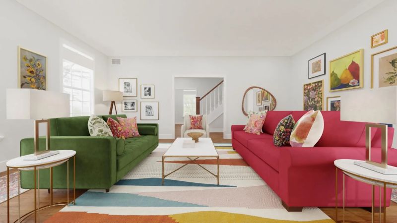 living room design by spacejoy