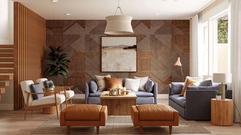 Living room design by spacejoy
