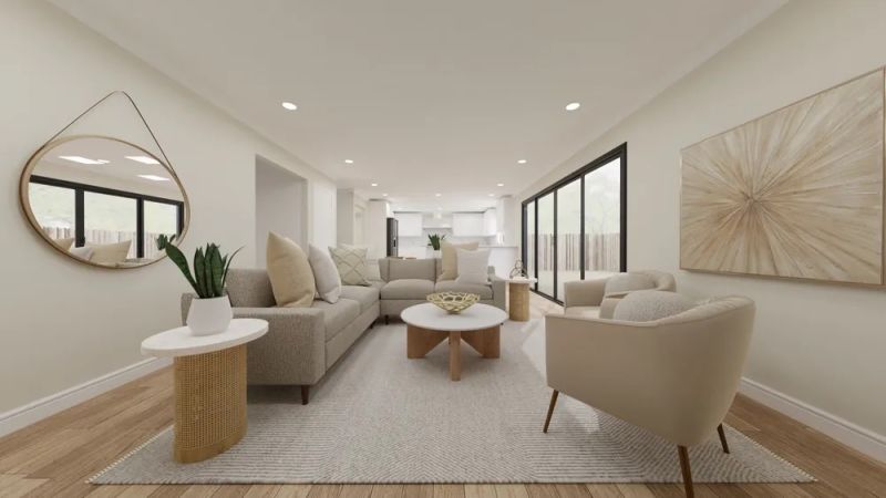 neutral urban living room design by spacejoy