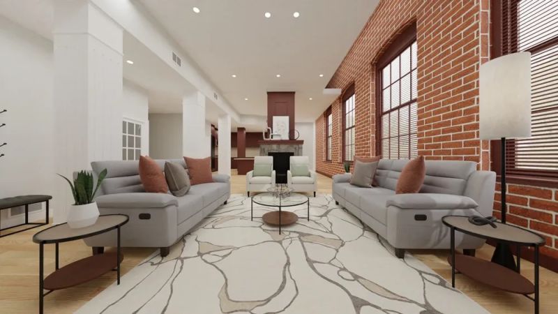 rustic living room design