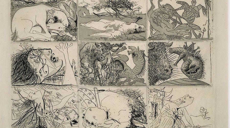 Picasso’s Dream and Lie of Franco: The Spanish Civil War in Print