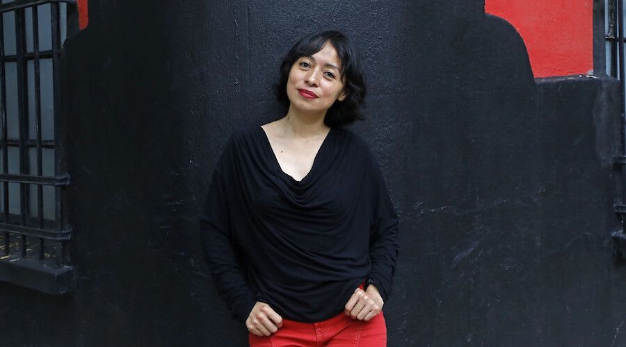 Brenda Navarro at the International Writing Program at the University of Iowa