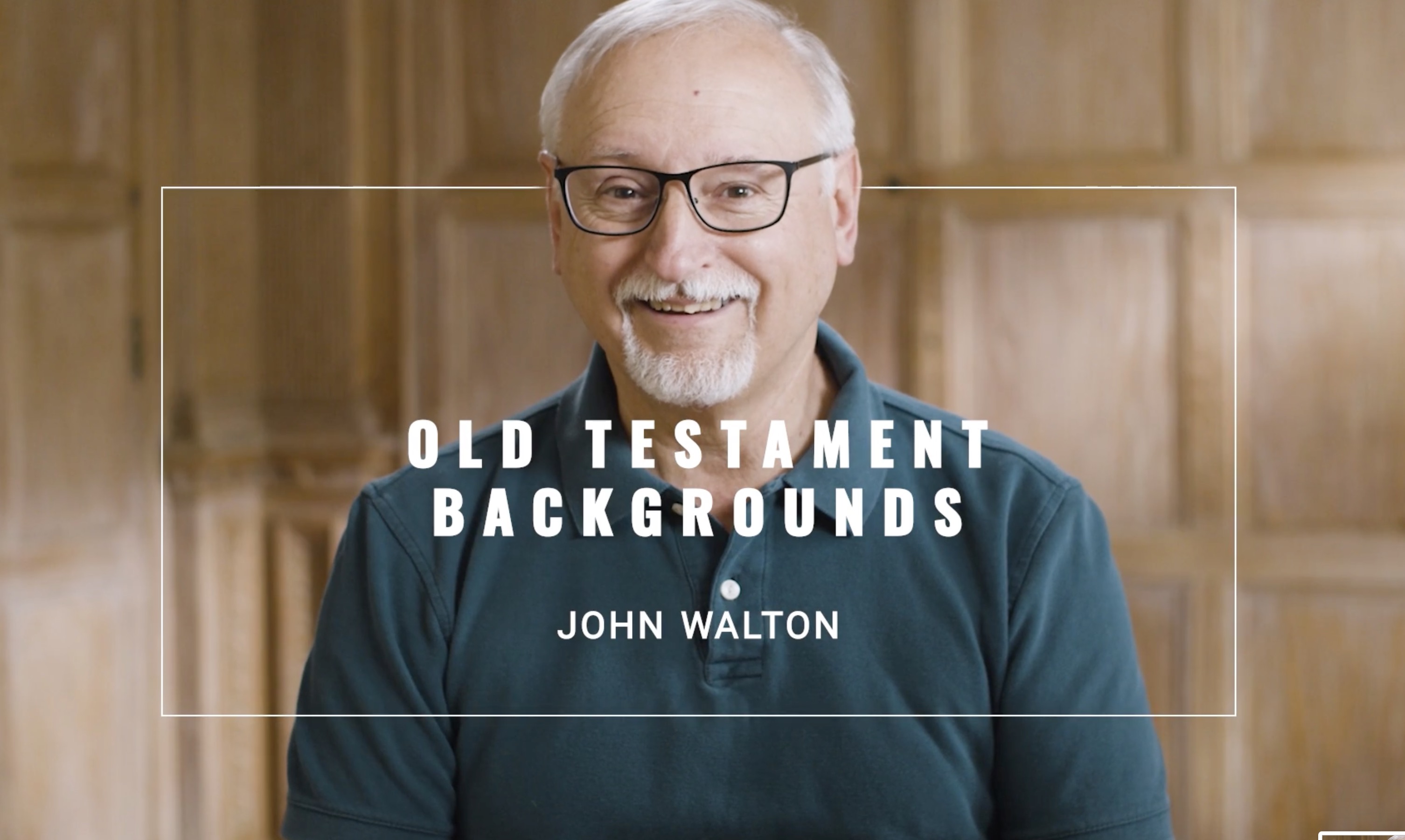 Old Testament Backgrounds