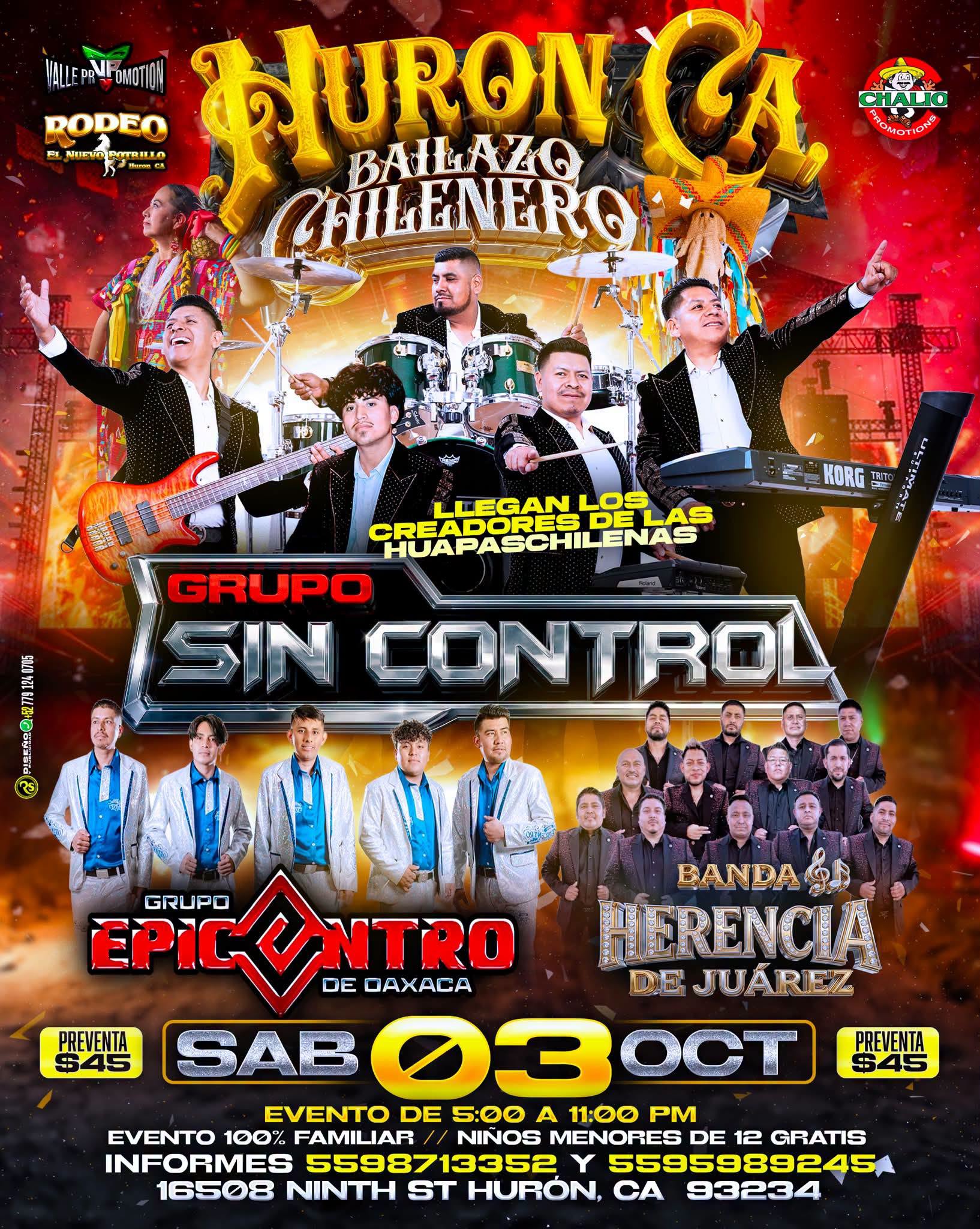 BAILAZO CHILENERO HURON CA