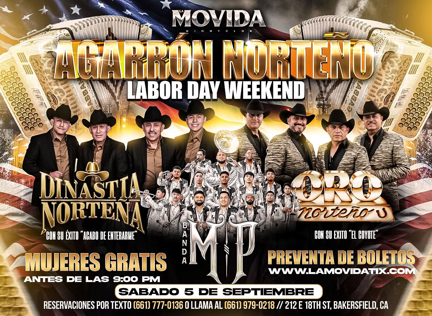 AGARRÓN NORTEÑO LABOR DAY WEEKEND