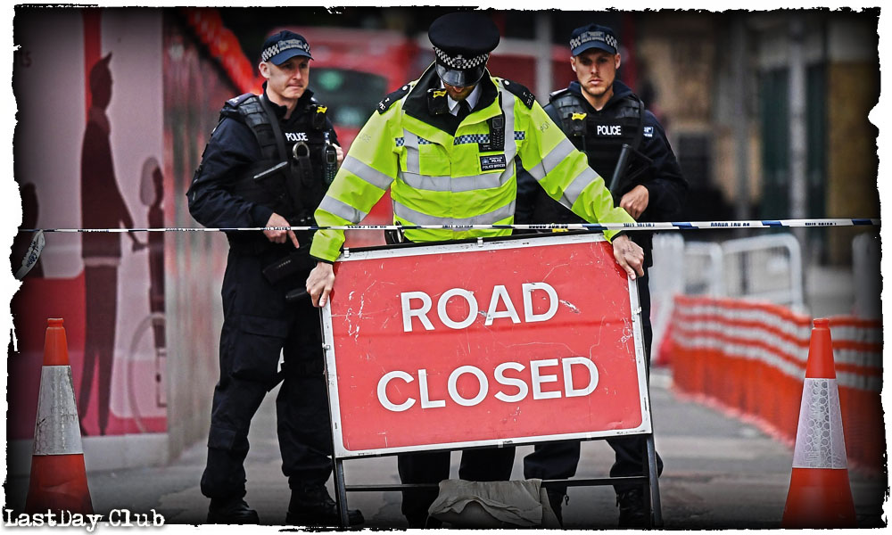 Road closed