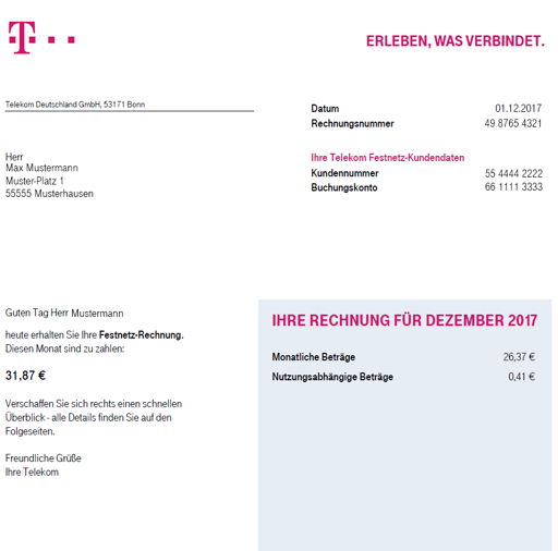 Kundennummer