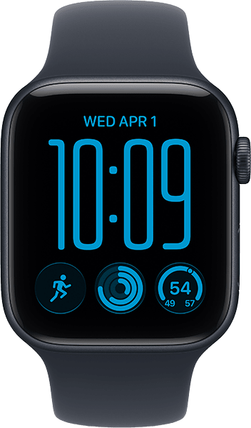Watch SE 3 44mm Midnight Alum/Navy Blue Band - M/L