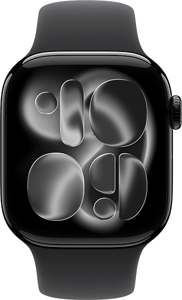 Watch Series 11 42mm Jet Blk Alum/Blk Band-S/M