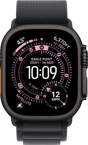 Watch Ultra 3 49mm Blk Ttnm/Blk Alp Loop-M