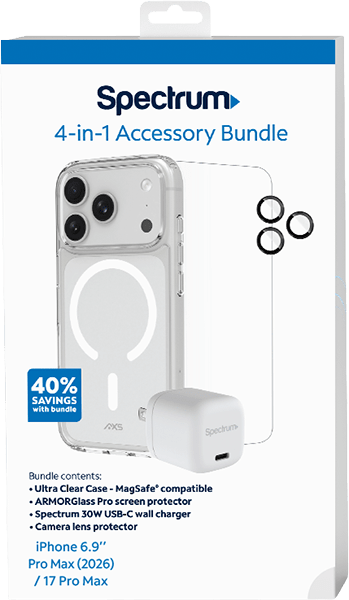 4-in-1 Accessory Bundle for iPhone 18 Pro Max Clr