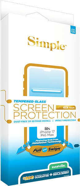Glass Screen Protector for iPhone 17 Pro Max