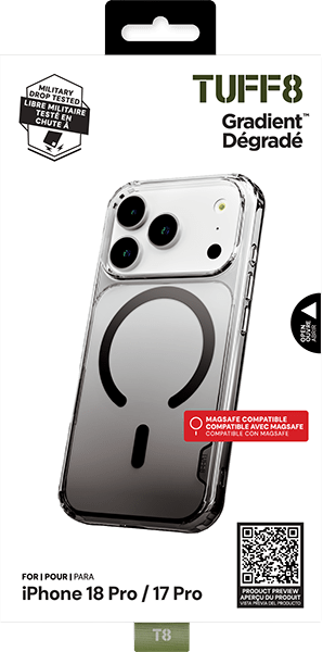 Gradient MagSafe Case for iPhone 18 Pro Clear