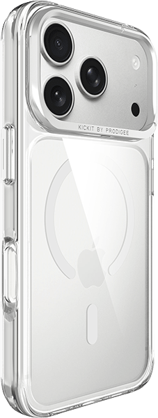 KickIt MagSafe Case for iPhone 18 Pro Clear