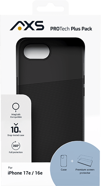PROTech Plus Case/Screen Prtctr for 16e/17e BLK