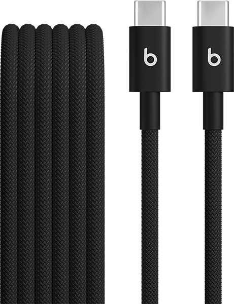 Beats USB-C to USB-C Woven Cable Black