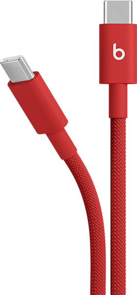 Beats USB-C to USB-C Woven Cable Rapid Red
