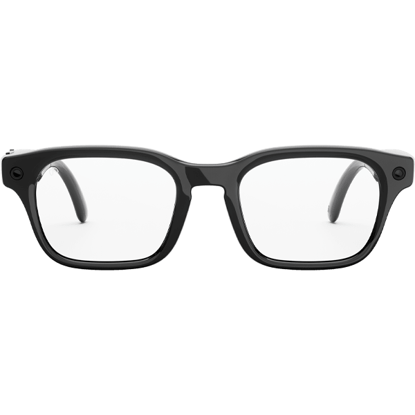 Adventurer Glasses Black Frame/Clear Lenses