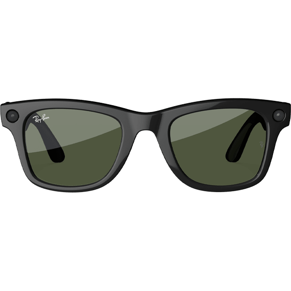 Wayfarer (Gen 2) Shiny Black/Green Lenses