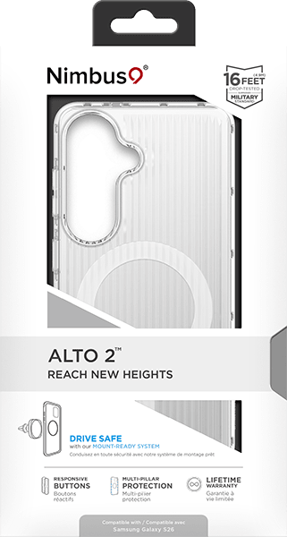 Alto 2 Galaxy S26 MagSafe Case Clear