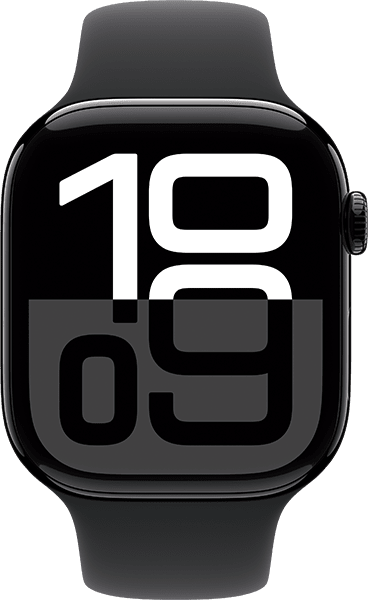 Watch Series 10 46mm Black Alum/ Black Band - M/L