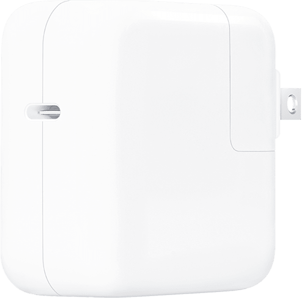 30W USB-C Power Adapter White