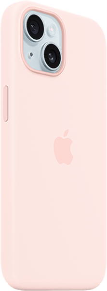 Silicone Case with MagSafeiPhone 15 Light Pink