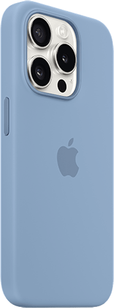 Silicone Case with MagSafeiPhone 15 Pro Blue