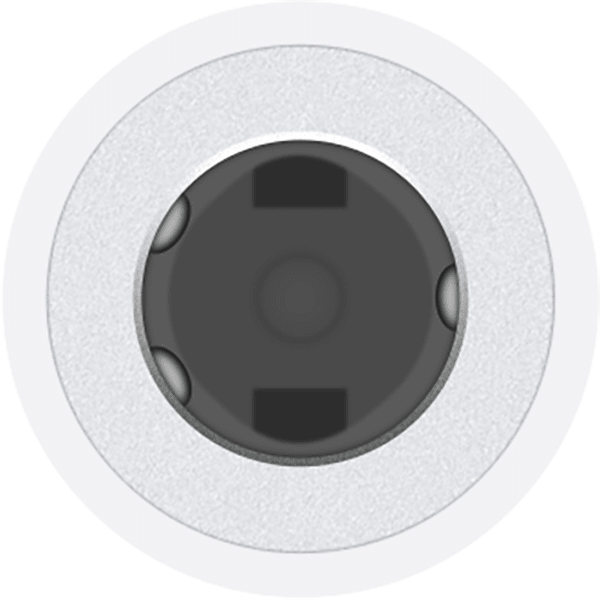 USB-C to Lightning Adapter White