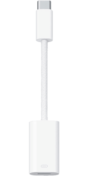 USB-C to Lightning Adapter White