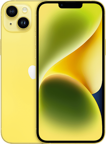 Apple iPhone 14 Plus in Yellow