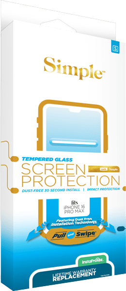 Glass Screen Protector for iPhone 16 Pro Max