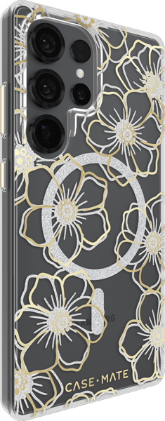 Gems Case w/Mag for Samsung Galaxy S25 Ultra Gold