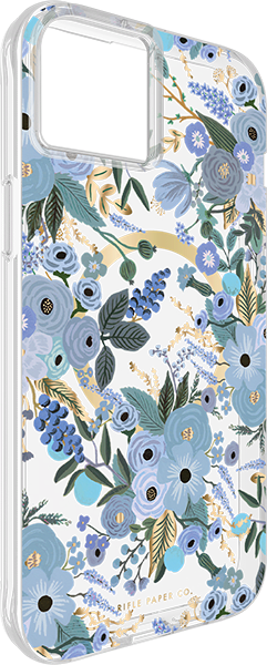 MagSafe Case for iPhone 15 Plus Garden Party Blue