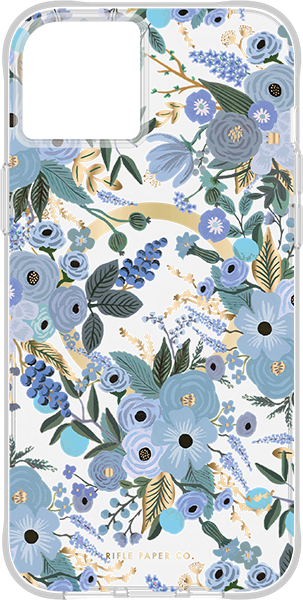 MagSafe Case for iPhone 15 Plus Garden Party Blue