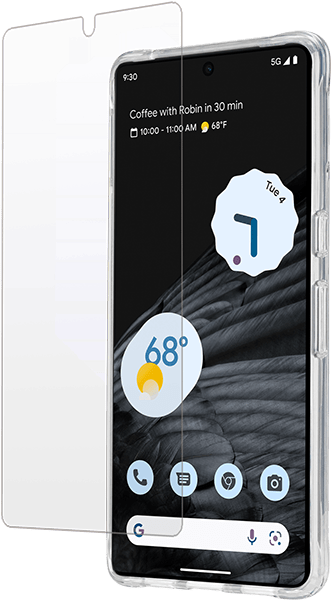 Tough Case/Screen Protection Pixel 7 Pro Clear