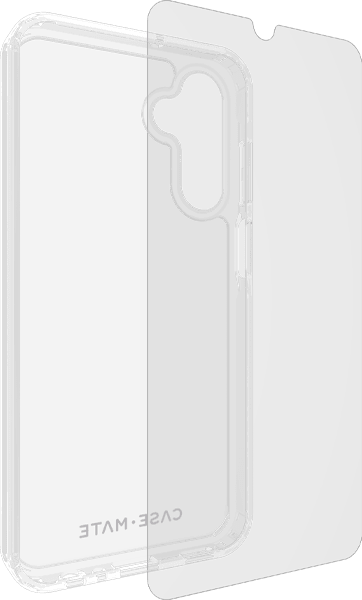 Tough Case/Screen Protector-Samsung Galaxy A15 5G Clear