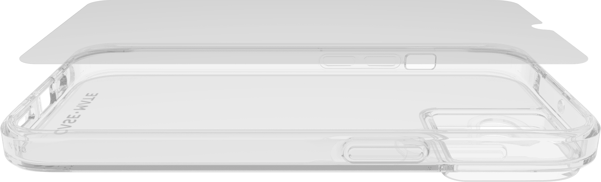 Tough Case/Screen Protector-Samsung Galaxy A15 5G Clear