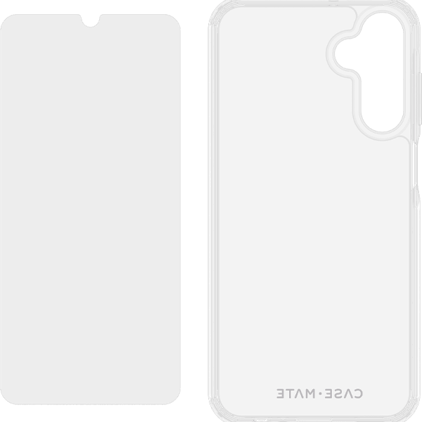 Tough Case/Screen Protector-Samsung Galaxy A15 5G Clear